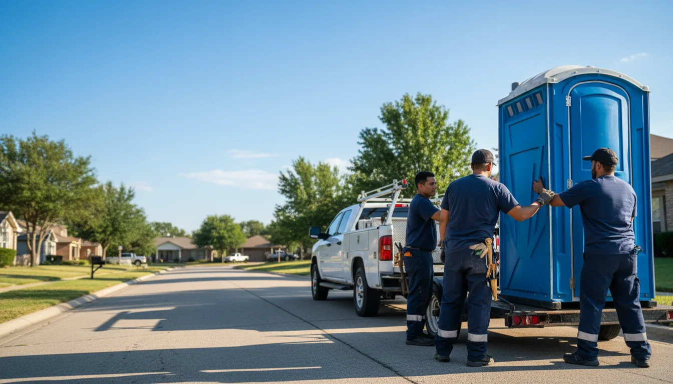 Portable Toilet Rental in Westhoff, TX near me
